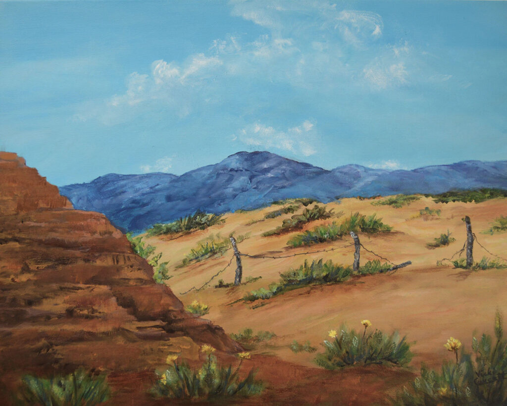 New Mexico Cancer Center, Gallery With A Cause, Dom&#039;t Fence Me In