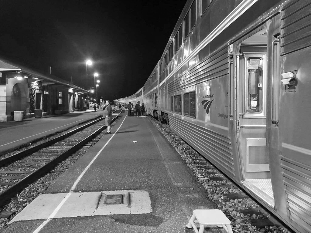 New Mexico Cancer Center, Gallery With A Cause, Night Train
