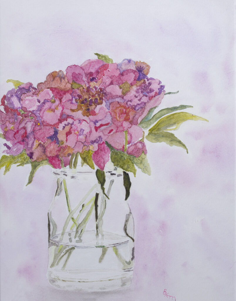 New Mexico Cancer Center, Gallery With A Cause, Pink Floral