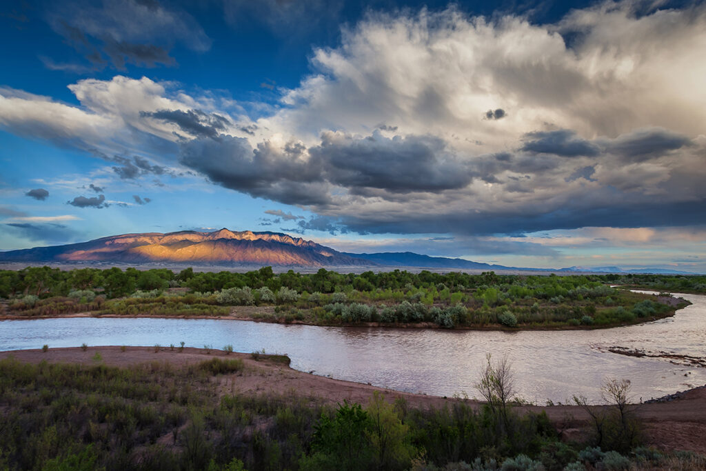 New Mexico Cancer Center, Gallery With A Cause, Sandias at Sunset