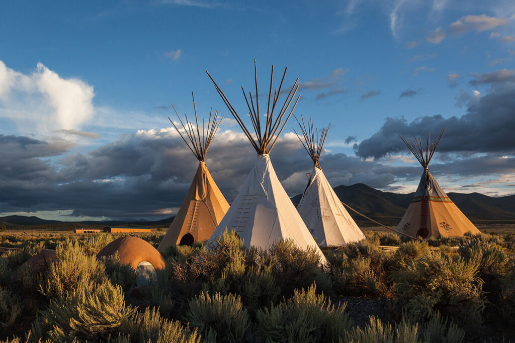 New Mexico Cancer Center, Gallery With A Cause, Taos Tepees