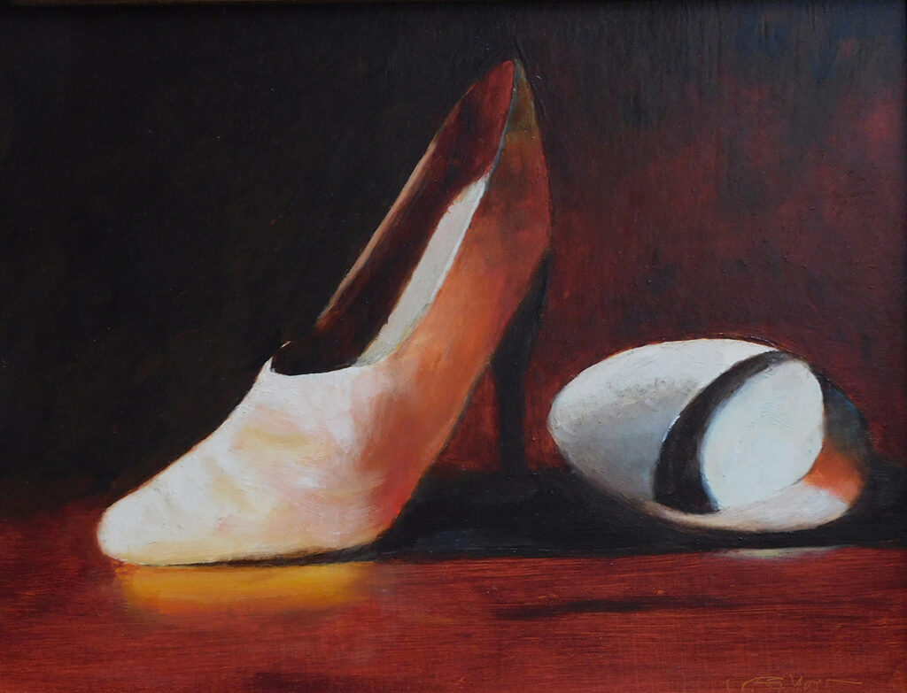 New Mexico Cancer Center, Gallery With A Cause, White Heels