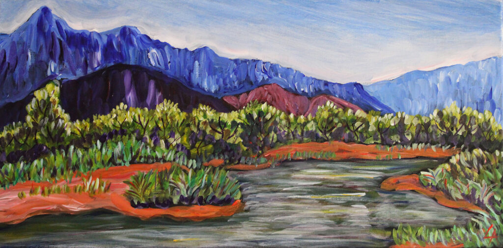 New Mexico Cancer Center, Gallery With A Cause, Bosque Morning