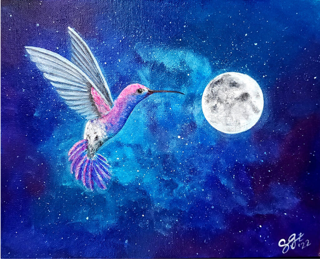 New Mexico Cancer Center, Gallery With A Cause, Bright Side of the Moon
