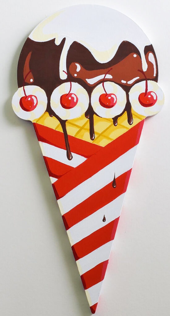 New Mexico Cancer Center, Gallery With A Cause, Cherry Ice Cream