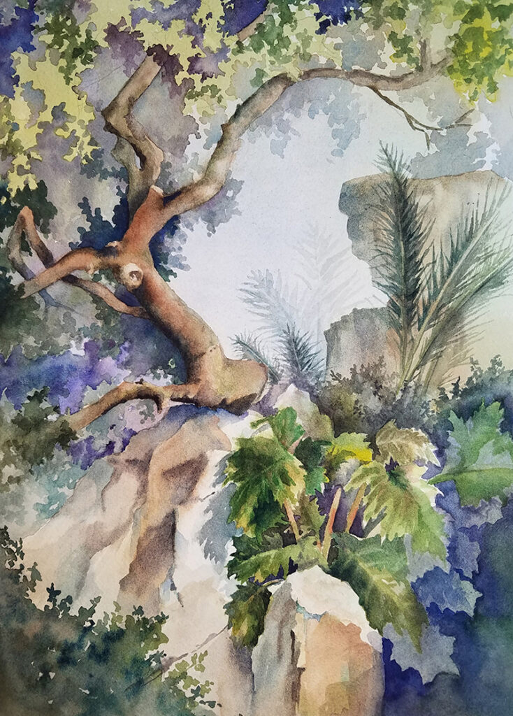 New Mexico Cancer Center, Gallery With A Cause, Cliffhangers
