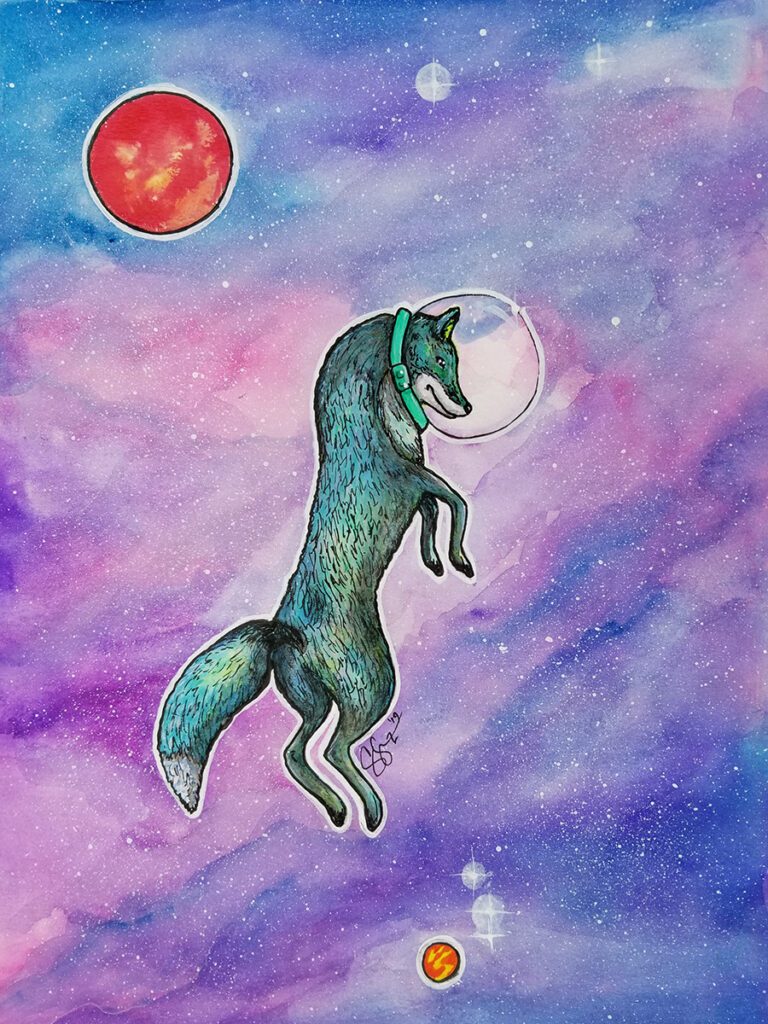 New Mexico Cancer Center, Gallery With A Cause, Feelin&#039; Foxy