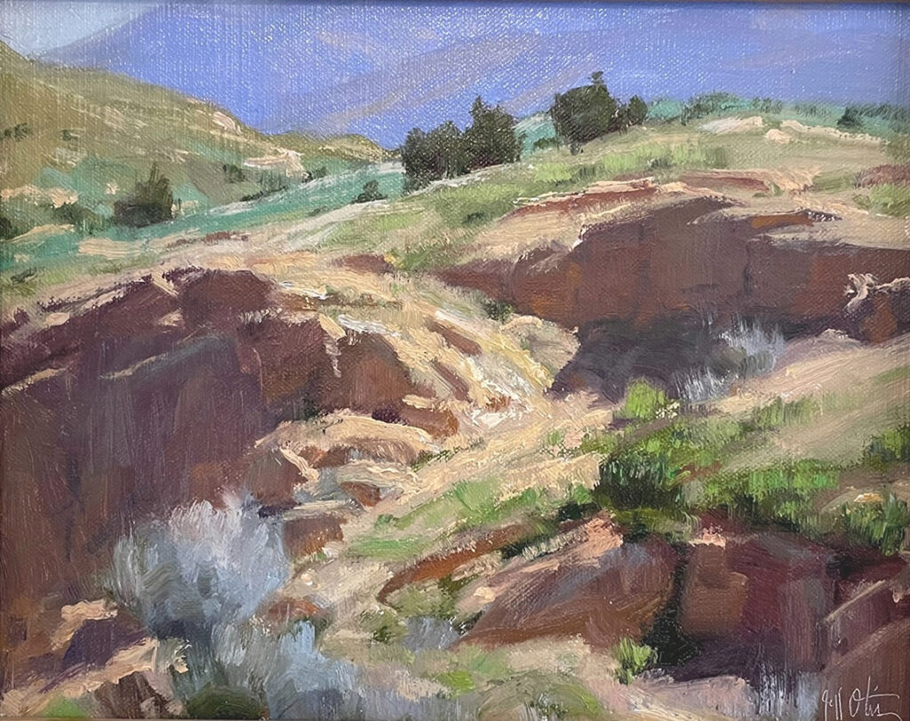 New Mexico Cancer Center, Gallery With A Cause, Hillside Cliffs