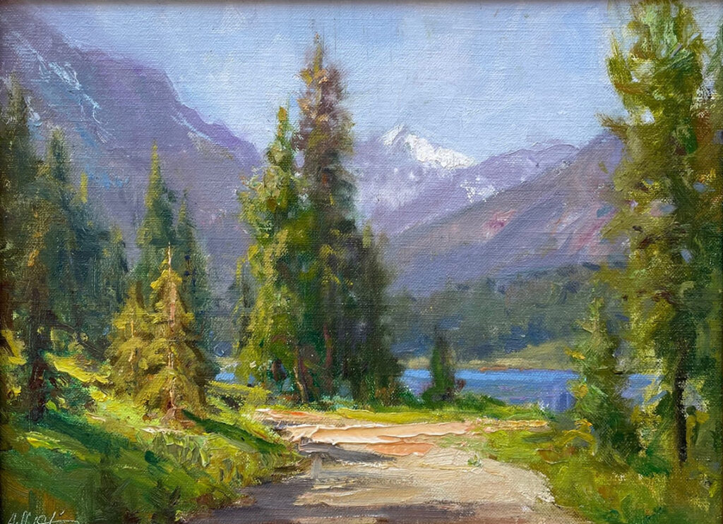 New Mexico Cancer Center, Gallery With A Cause, Hyalite Lake
