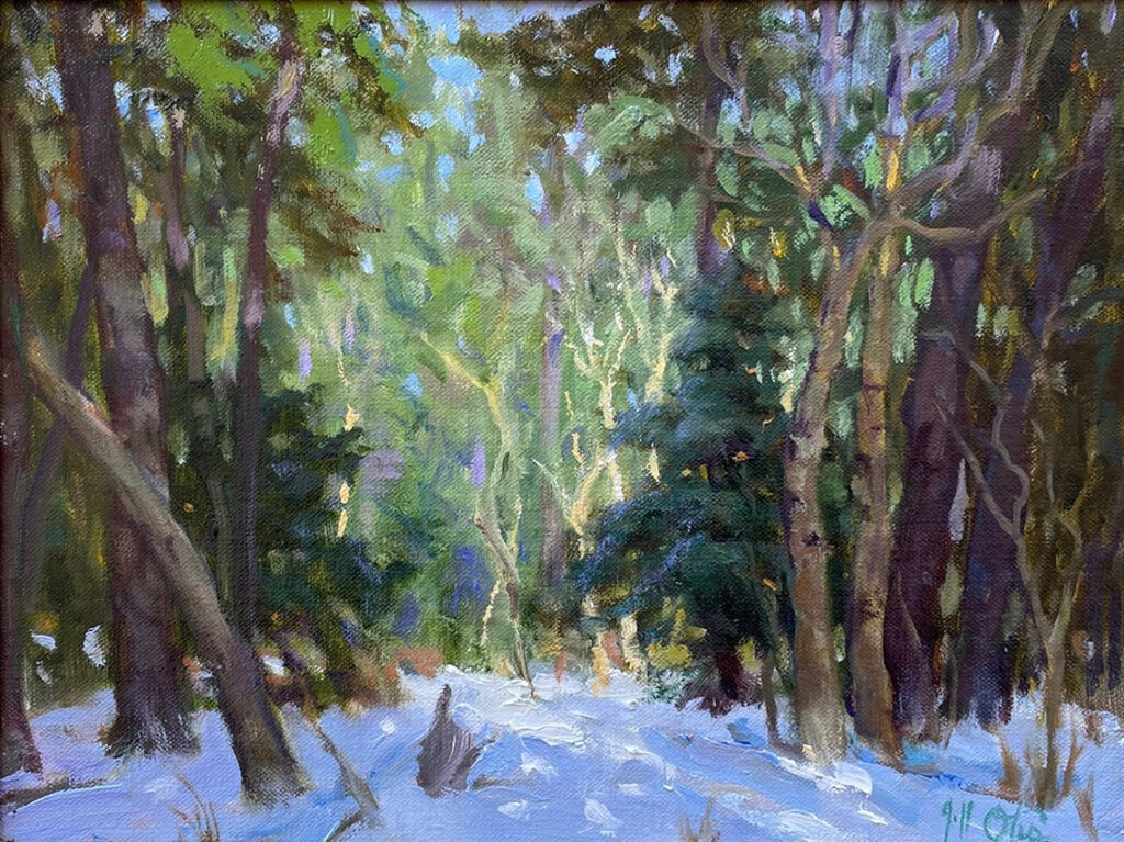 New Mexico Cancer Center, Gallery With A Cause, Last Winter Morning (Sandias)
