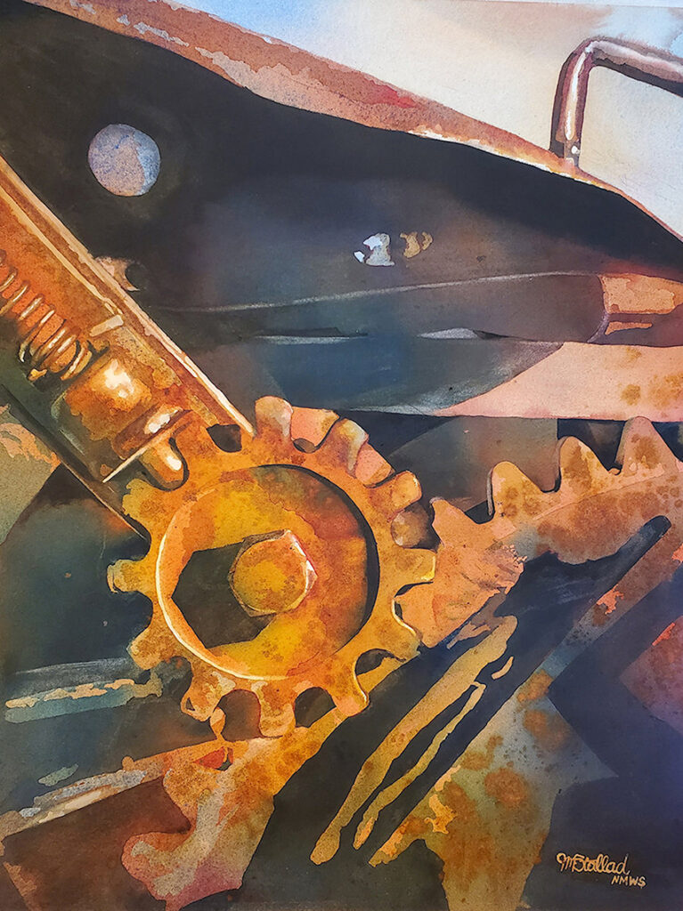 New Mexico Cancer Center, Gallery With A Cause, Old Tractor Seat