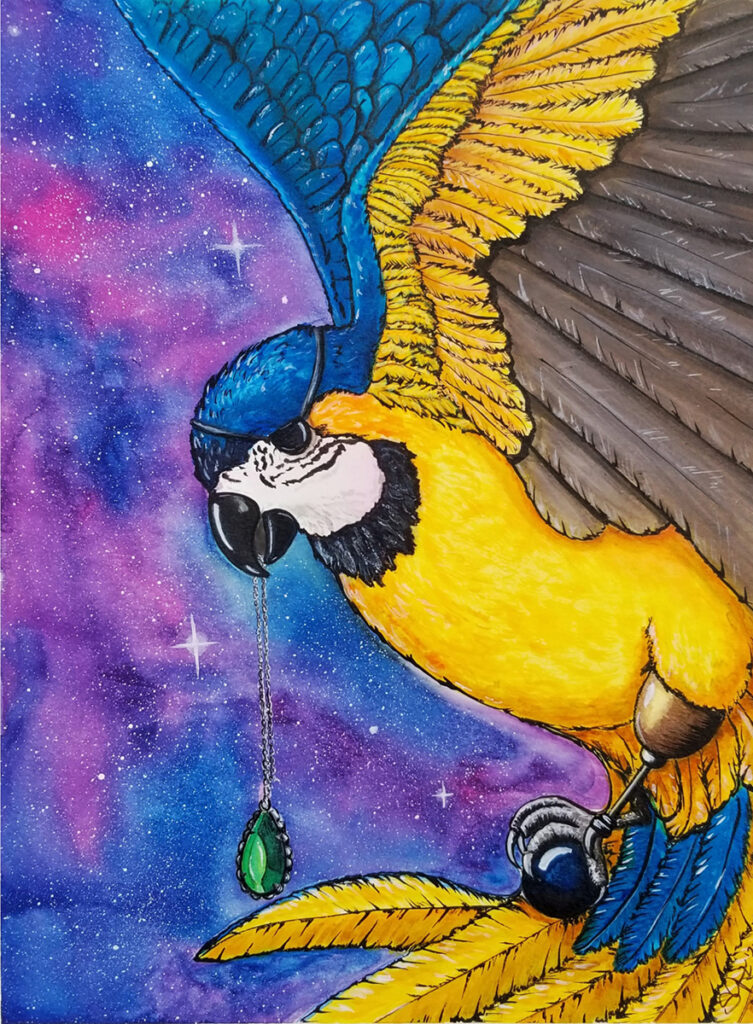 New Mexico Cancer Center, Gallery With A Cause, Polly Wants a Pearl