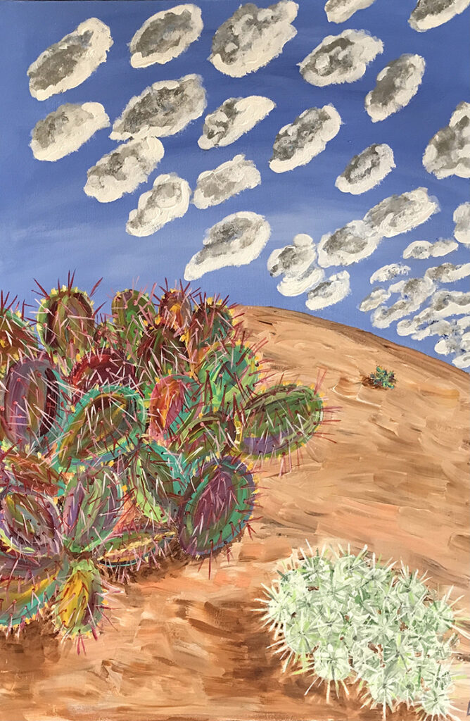 New Mexico Cancer Center, Gallery With A Cause, Puffy and Prickly