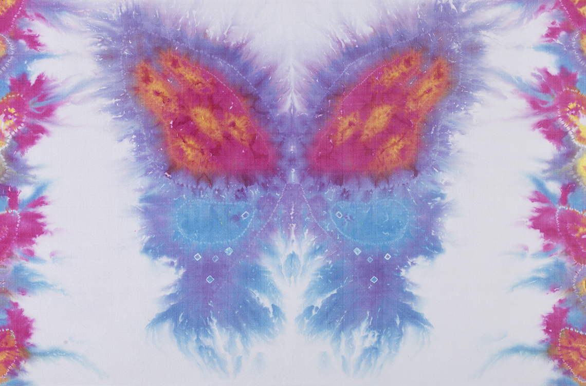 New Mexico Cancer Center, Gallery With A Cause, Shibori Butterfly