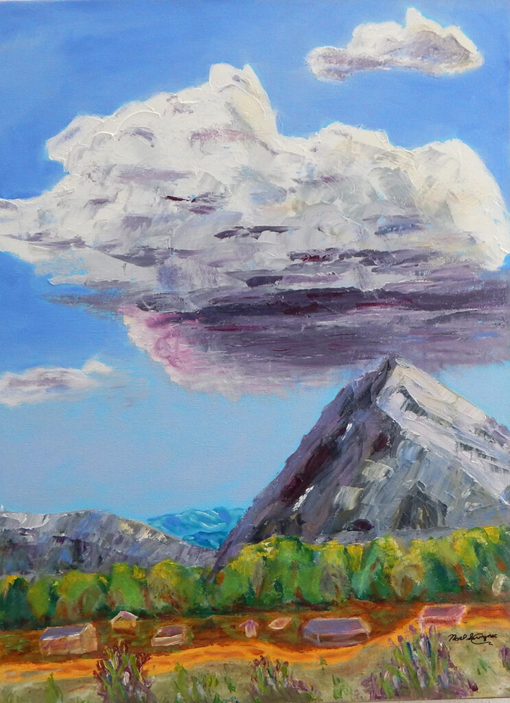 New Mexico Cancer Center, Gallery With A Cause, Beginnings of a Storm