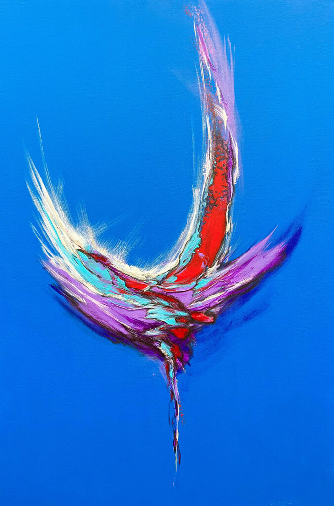 New Mexico Cancer Center, Gallery With A Cause, Blue Dancer