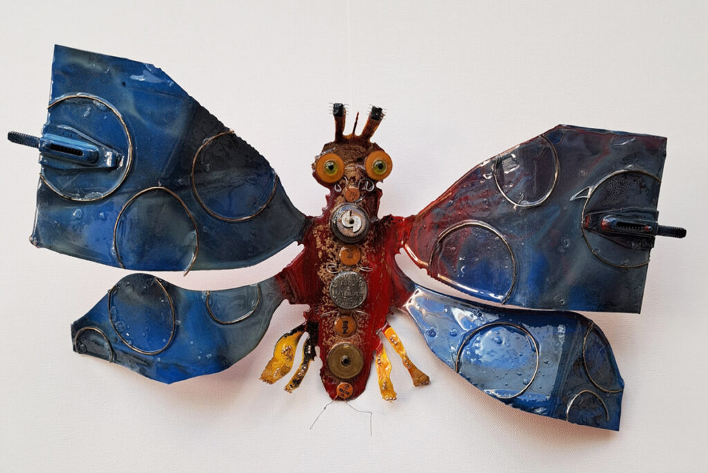 NM Mexico Cancer Center, Gallery With A Cause, Circle Wing Bug