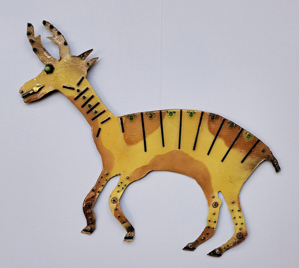 NM Mexico Cancer Center, Gallery With A Cause, Emerald-backed Deer