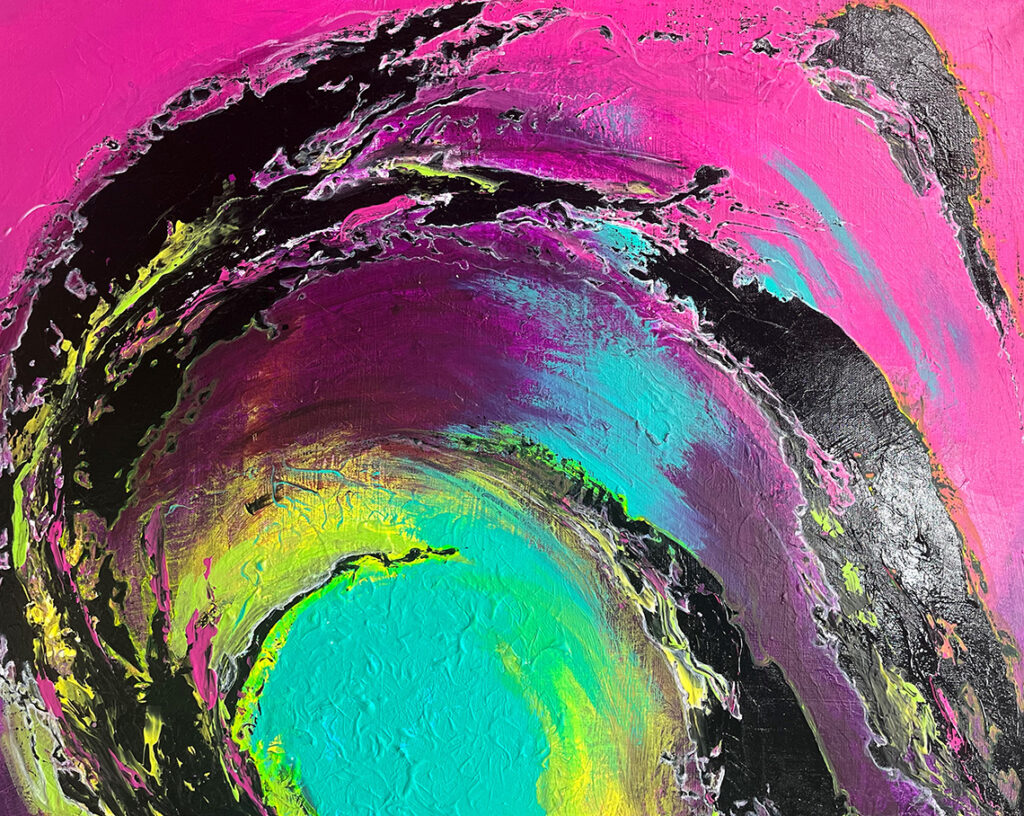 New Mexico Cancer Center, Gallery With A Cause, Fluorescent Wave