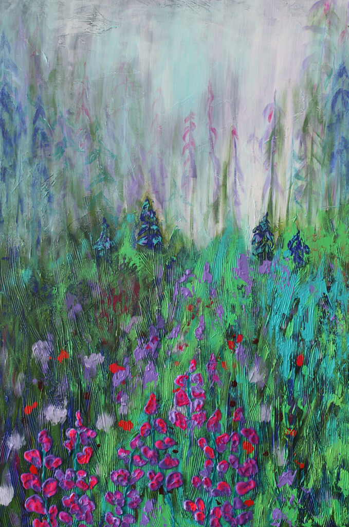 New Mexico Cancer Center, Gallery With A Cause, Misty Morning