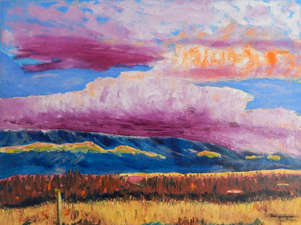 New Mexico Cancer Center, Gallery With A Cause, Mountainair NM Vista