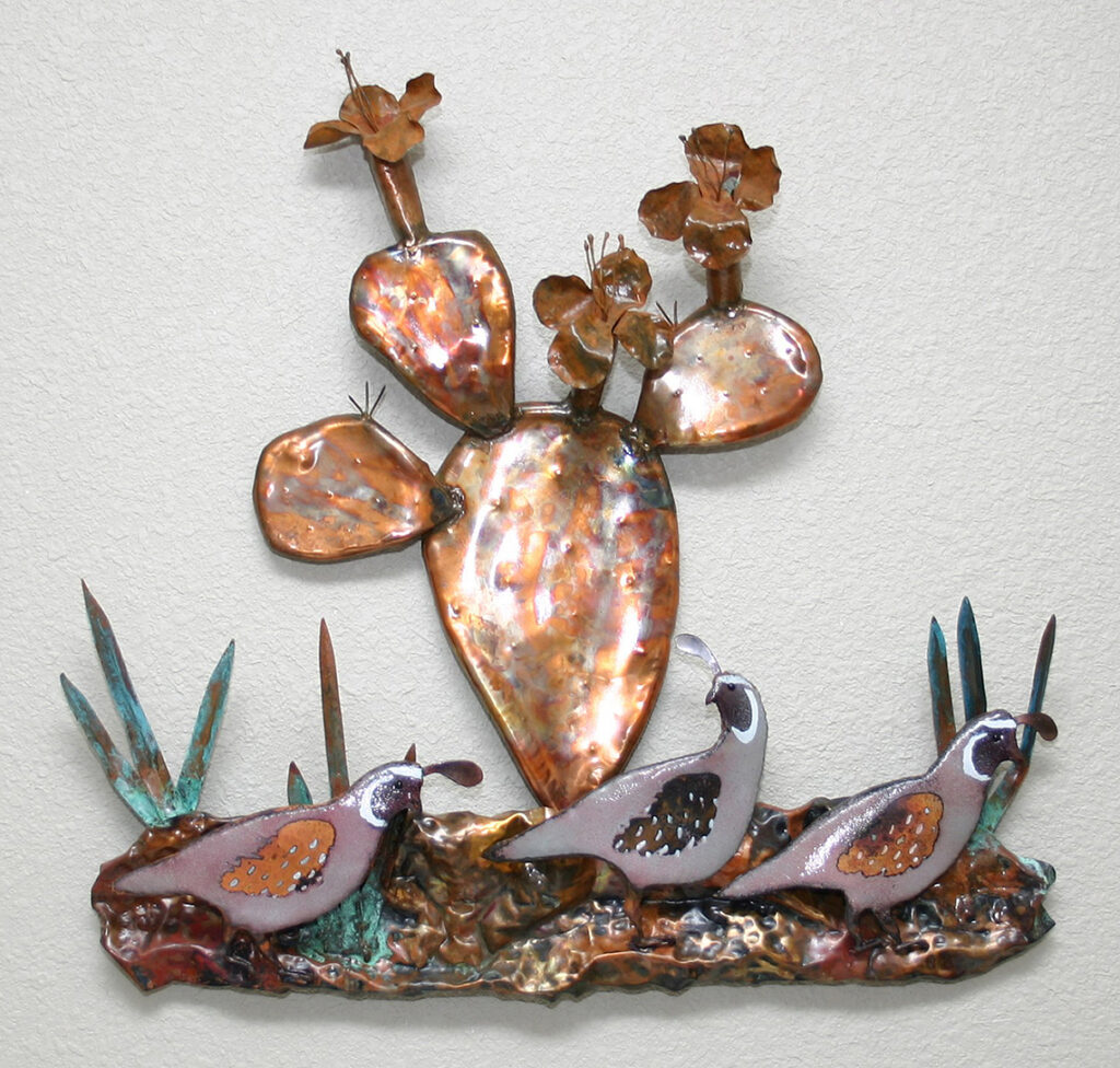 New Mexico Cancer Center, Gallery With A Cause,, Quail Group and Cactus