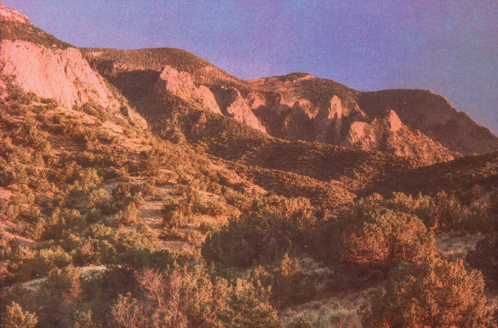 New Mexico Cancer Center, Gallery With A Cause, Sandias from Strip Mine Trail