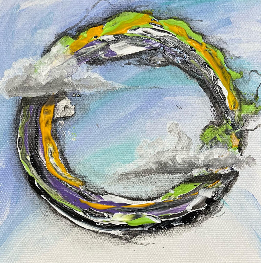 New Mexico Cancer Center, Gallery With A Cause, Teetotum in the Clouds