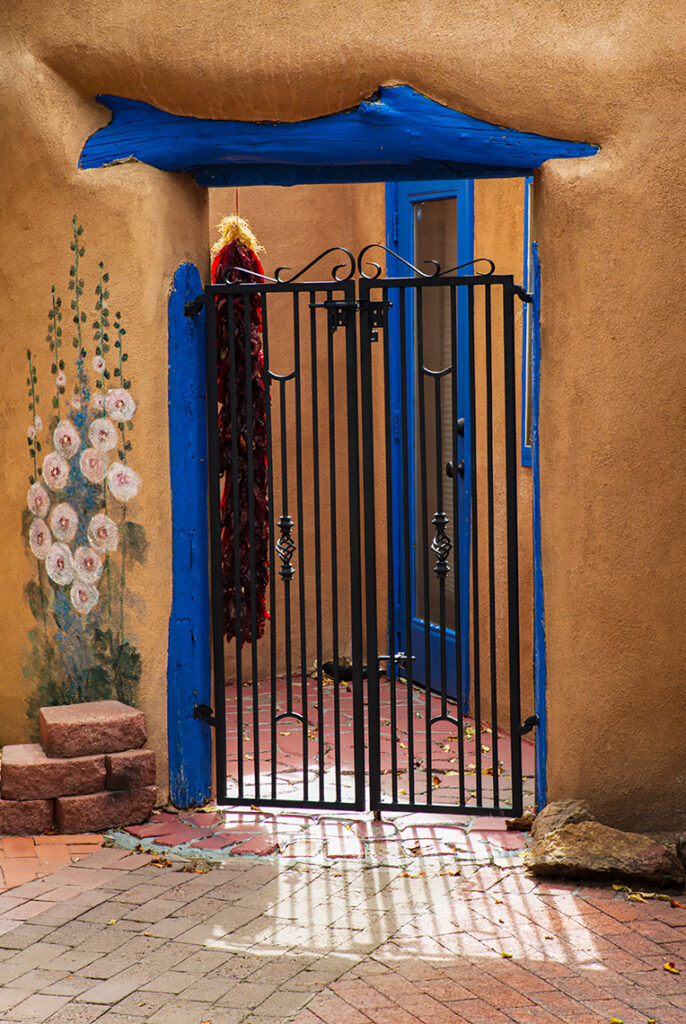Blue Doorway