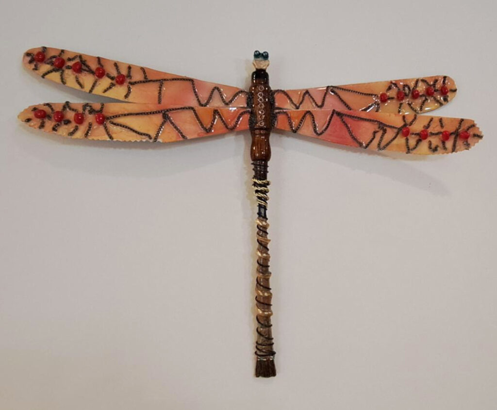 Blue-Eyed Dragonfly