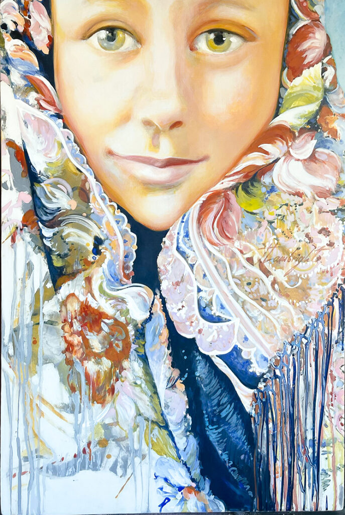Girl With a Shawl