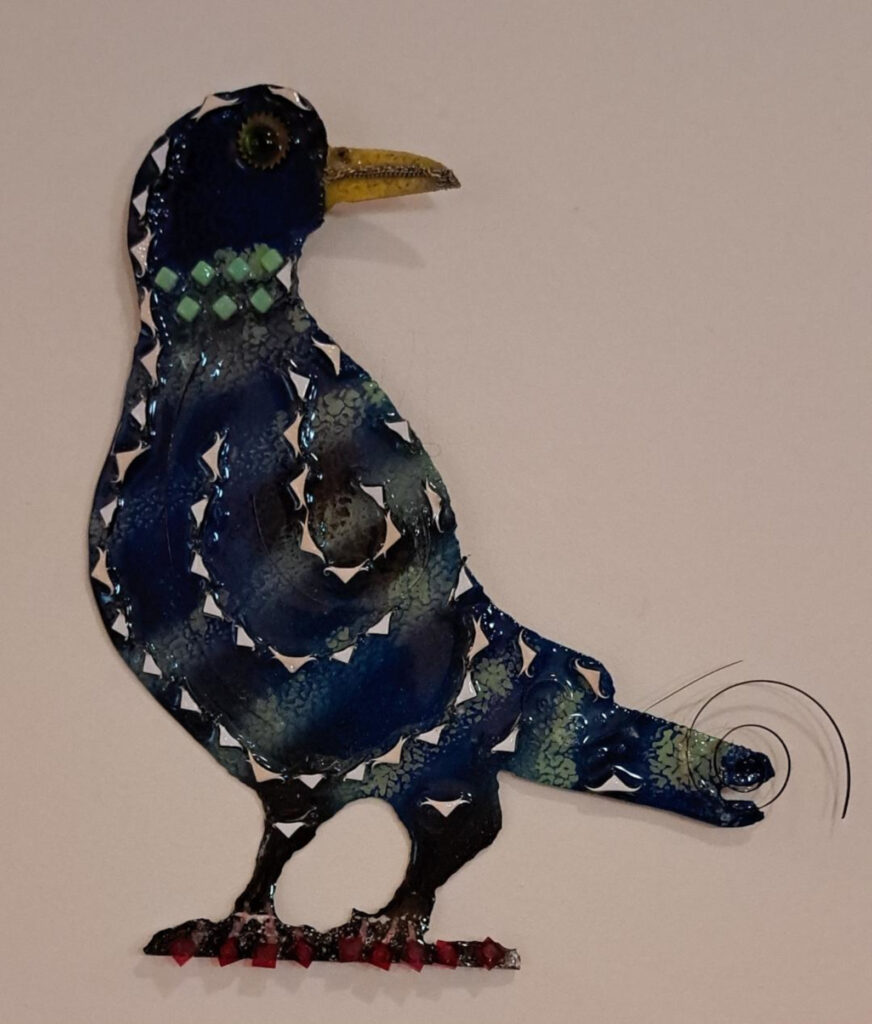 Green-Necked Bird
