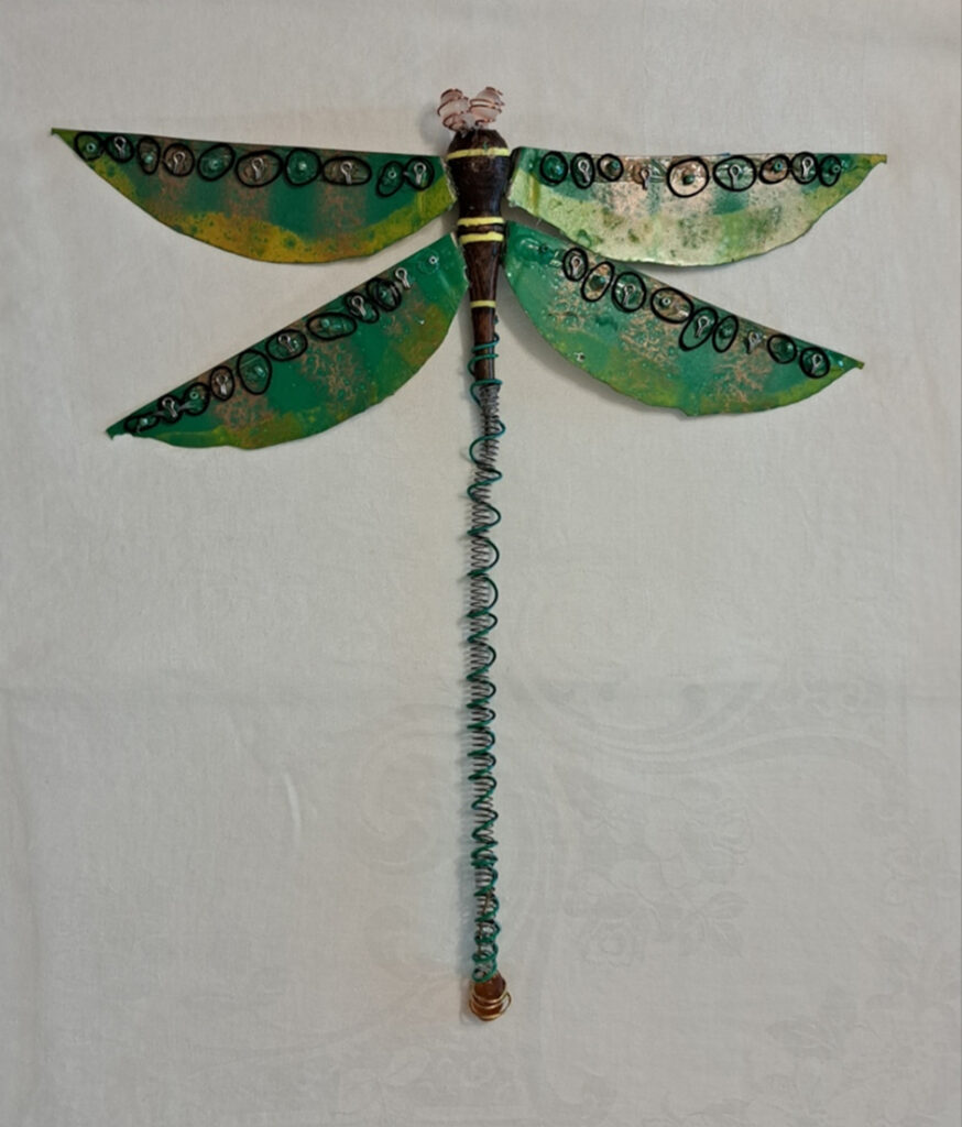Green-Winged Dragonfly
