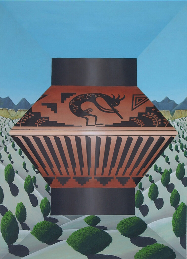 Kokopelli on Pot