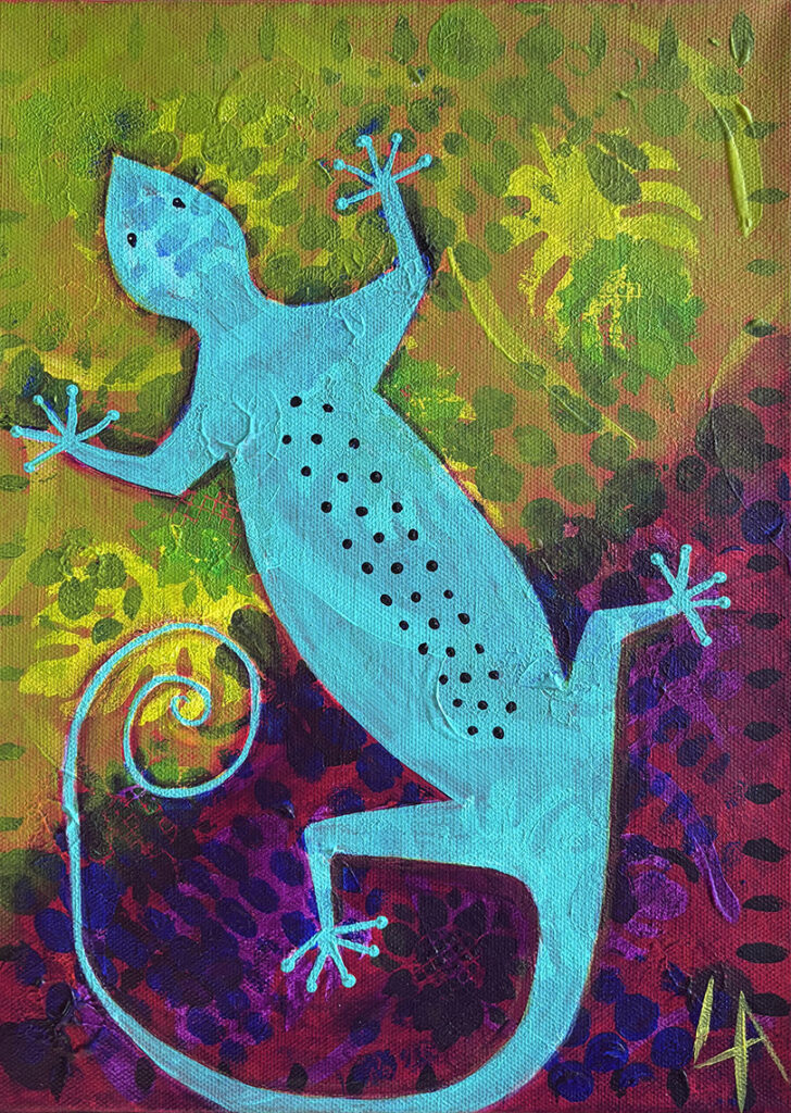 Long-Tailed Lizard
