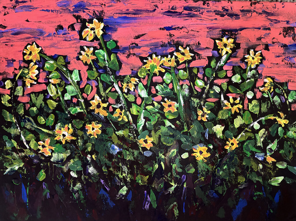 Sunflower Sunset
