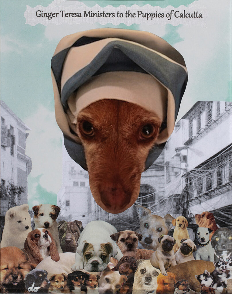 Ginger Teresa Ministers to the Puppies of Calcutta