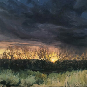 Sunset Over the Bosque, for web